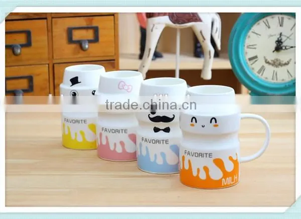 Ceramic Yoghurt Mug With Cute Design for Kid photo-2