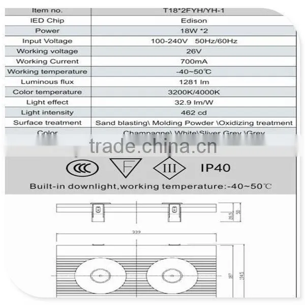 Led Grille Lamps Energy Saving photo-5