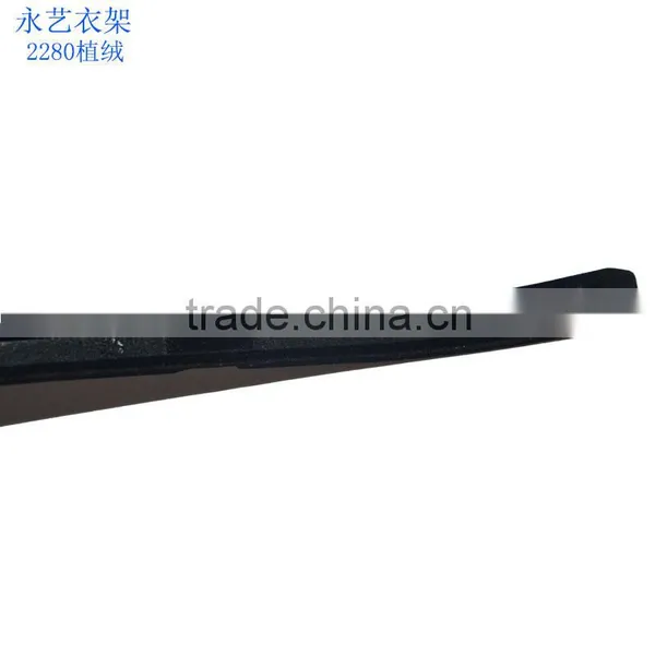 Hot Sale Durable Black Cheap Solid Plastic Hanger For Men photo-2