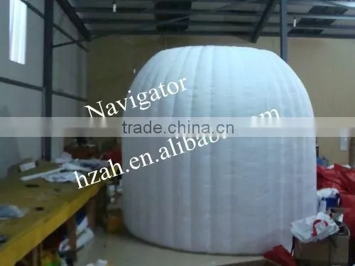 White Inflatable Wall With Lighting for Party Decoration photo-3