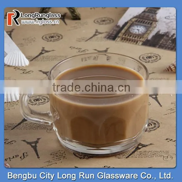 LongRun 200ml Top Sale Fancy Short Drinking Tea Cup Coffee Glass Cup photo-3