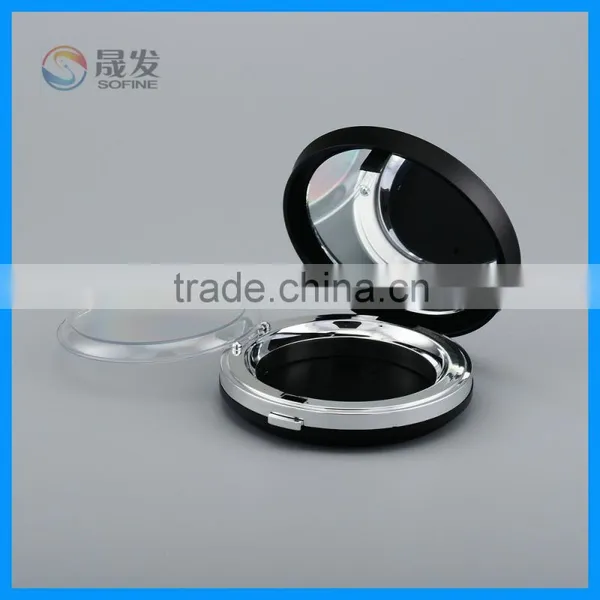 Cosmetic Round Empty Compact Powder Case photo-3