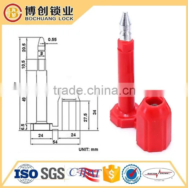 container lock bolt seal