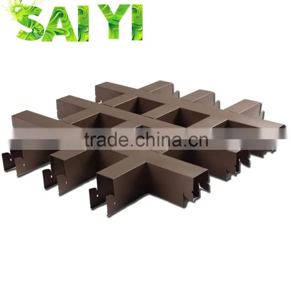 High Quality Hot Sale Beautiful Aluminum Alloy Grate Ceiling Tile