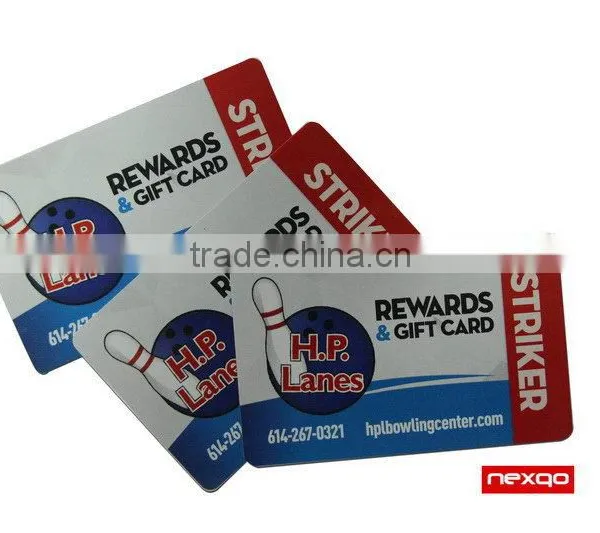 Custom Printing Embossed Number Gift Pvc Card photo-3