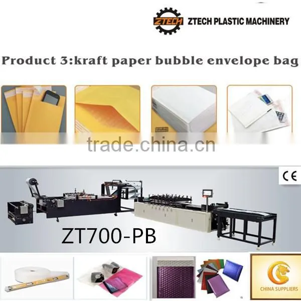 Automatic Aluminum Bubble Envelope Machine