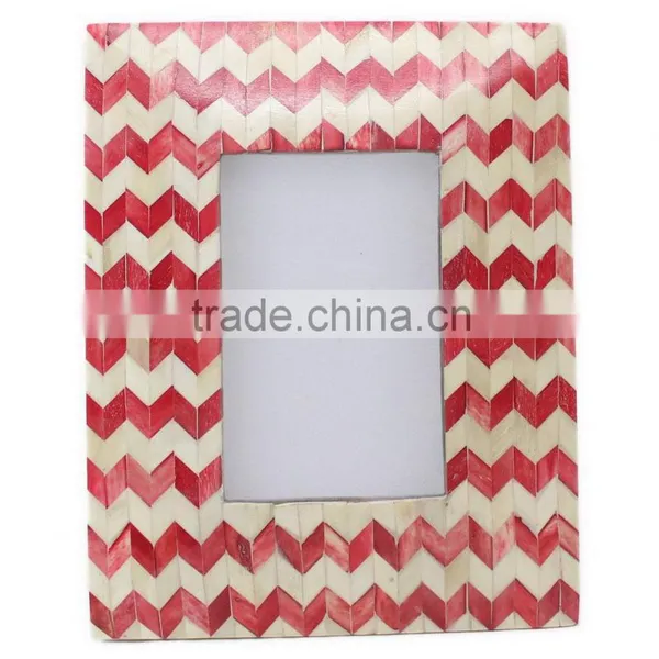 Photo Frame /High Quality Bone & Resin Photo Frame 2016 New Design, ox Bone + MDF Newest Photo Frame, Photo Picture Frame photo-2