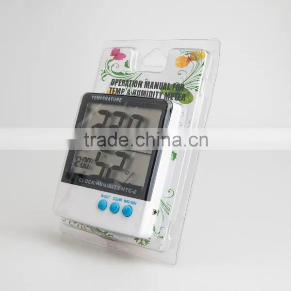 Dual Display Digital Termometros In/out Hygrometer
