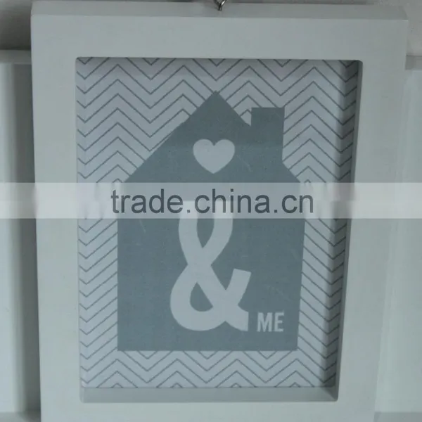 Elegant, Beaded and Decorative Wall-hung Type Wooden Photo Frame photo-3