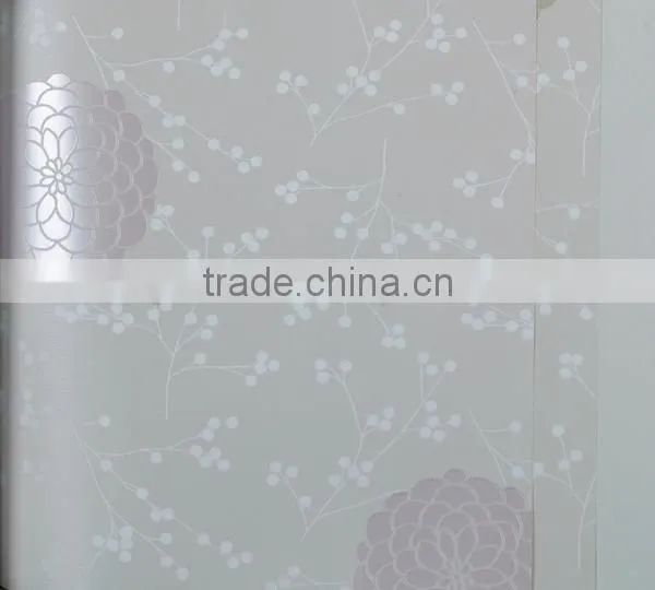 Morden Korea Design Wallpaper With Beautiful Shining Flowers photo-2