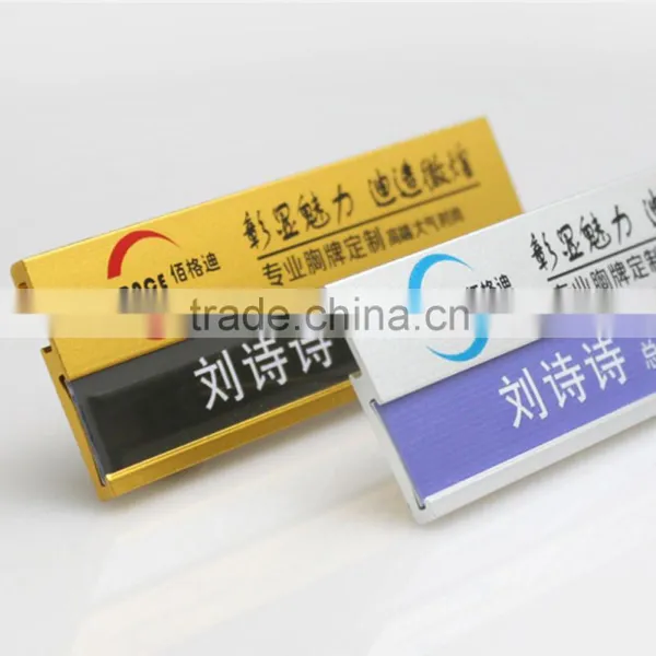 Cheap Safety Pin& Aluminum Alloy Badge photo-3