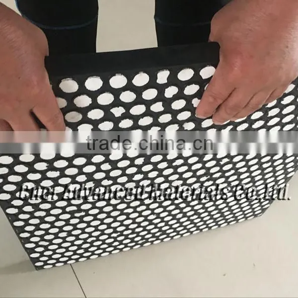 Ceramic Rubber Composite Wear Liner With Steel Backing Plate photo-3