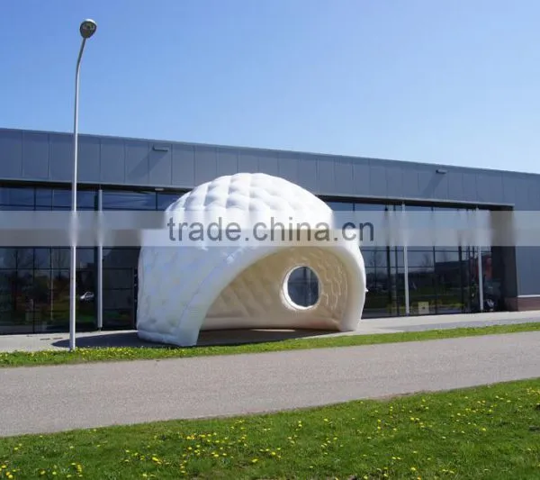 Jumpfun Made Inflatable Semicircle Tent With White Color photo-2
