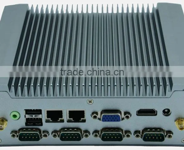 X86 Embedded Fanless Box PC Intel 1037U Dual-core CPU MINI Computer photo-3