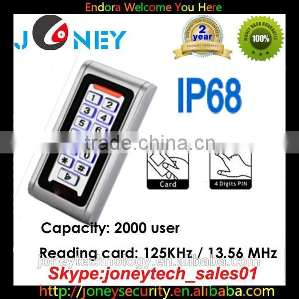 IP 68 Waterproof Mental Housimg Access Controller With Keypad Backlight photo-5