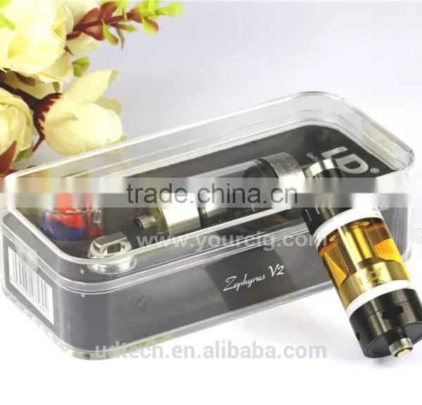 2016 ud New Most Popular Vaporizer Zephyrus v2 Rebuildable Atomizer Prevent Condensation Bigger Build Deck 1.8ohms OCC Head photo-4
