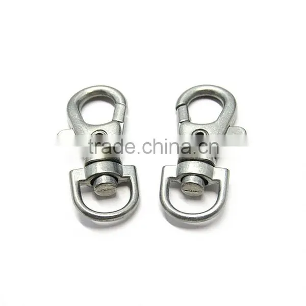 Nickle Plated Lobster Claw Swivel Clasps For Key Ring photo-2
