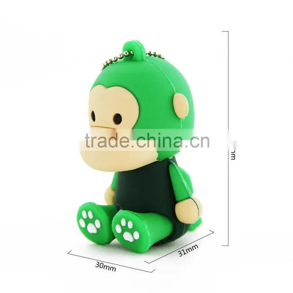 4GB Cartoon Monkey USB Flash Memory Disk Clearance photo-4