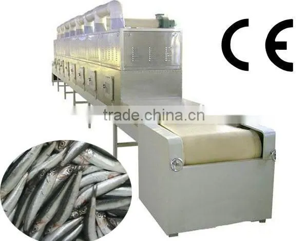 Food Processing Machinery Microwave Fish Dehydrating Machine photo-4
