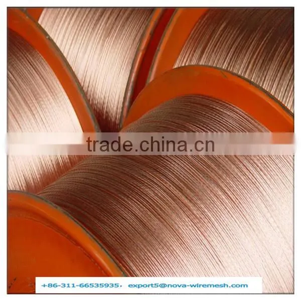Factory Direct Industry Bronze Wire / Bronze Coated Steel Wire for Sale photo-2