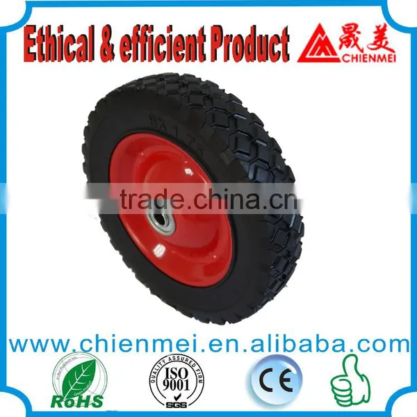 Focus On8 Inch/lawnmower Wheel/Metal Wheel/lawnmower Parts/lawn Mower Wheel photo-2