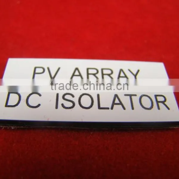 Custom ABS Plastic Label photo-5