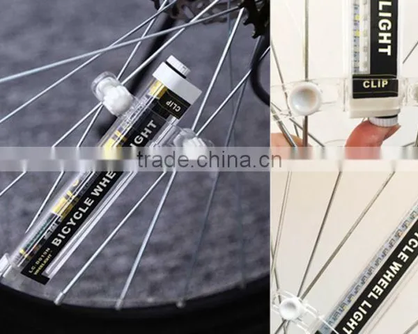 16 LED Cycling Bicycle Bike Wheel Spokes Signal Tire Light For Ciclismo 42 Patterns New Luces Bicicleta photo-4