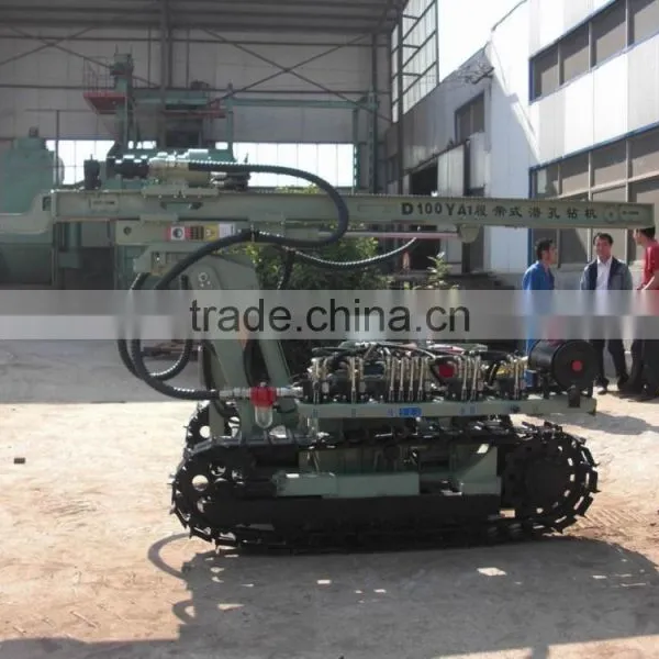 Hydraulic Mobile Track Drilling Rig Blasting Hole Drilling Rig photo-3