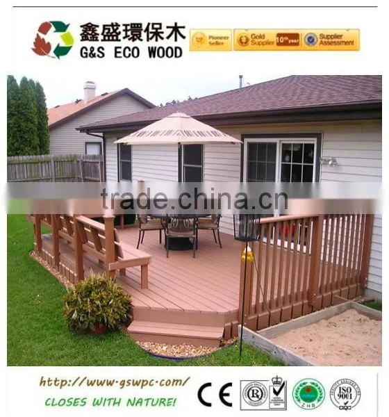 Beautiful and High Quality Garden Railing/wpc Outdoor Fence/very Popular Product photo-2