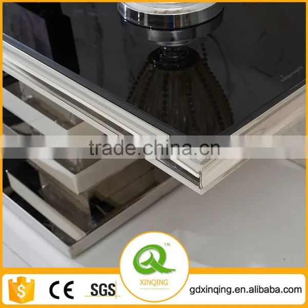 E414 Xinqing Modern Living Room Stainless Steel TV Stand photo-2