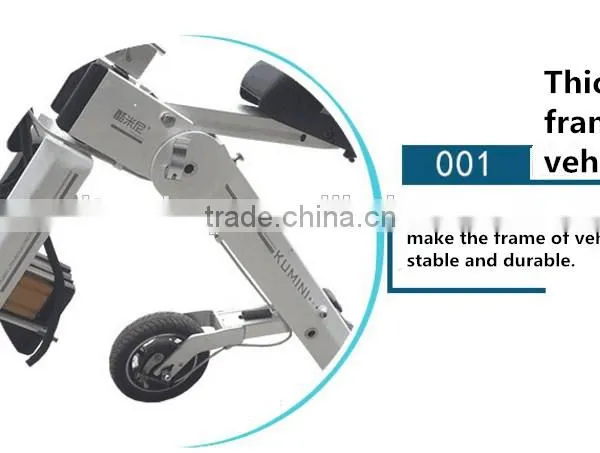 Mini Electric Foldable Bike, Super Cool Apperance Ebike, Hot Sell Scooter With Shock Mitigation System for Adult photo-5