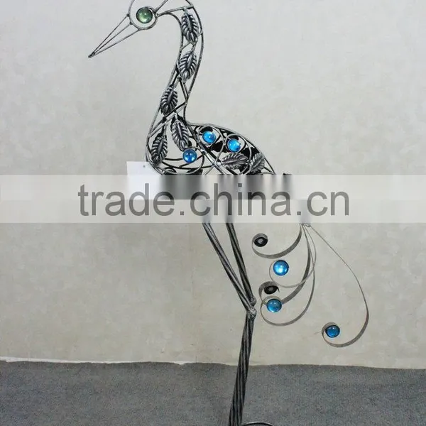 Metal Peacock Garden Decoration photo-4