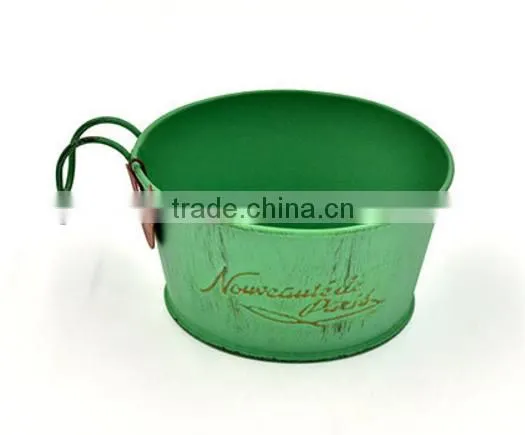 Cheap Mini Garden/home Metal Flower Pot Planter for Kids photo-4