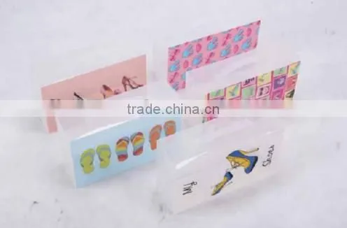 Clear Plastic PP Foldable Storage Shoe Box With Nice Printing photo-3