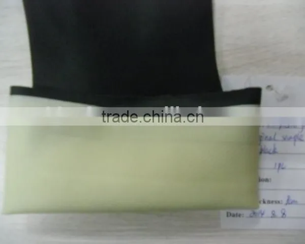 DDSAFETY Black Industry Neoprene Gloves With Long Cuff Pasted CE photo-2