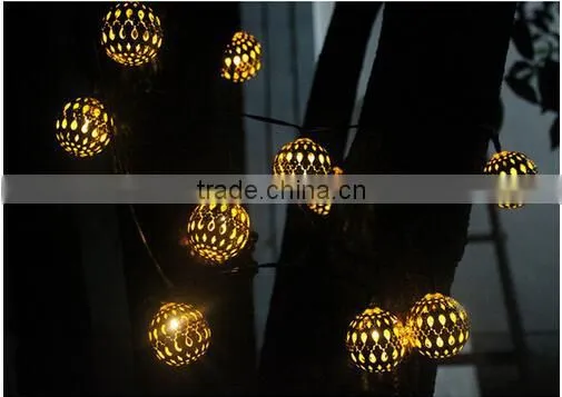 2016 New Product Solar Power Christmas 3m 10 Led Light Strip Lamp Wedding Xmas Party Garden Decor photo-5
