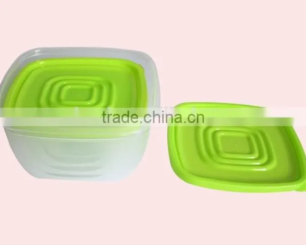 PP 5Pcs Multilayer Food Crisper Food Grade Plastic Container photo-5