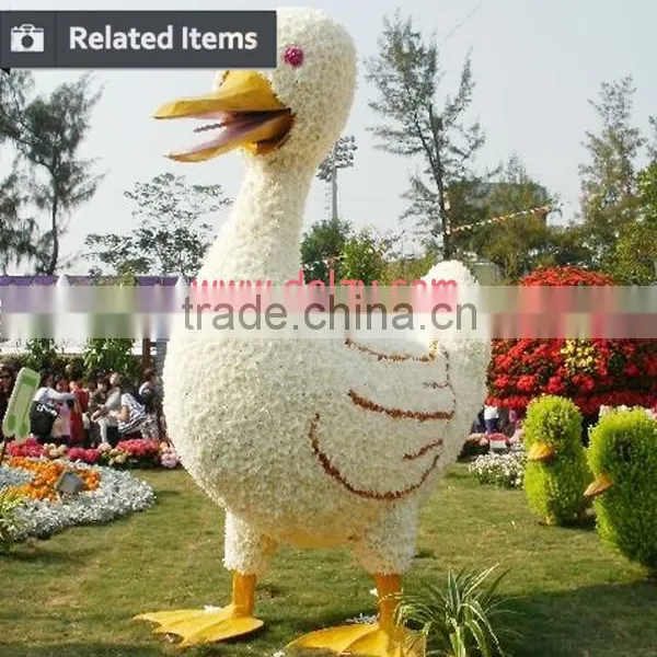 Hot Sale New Design Artificial Milan Grass Animal Boxwood for Decoration photo-4