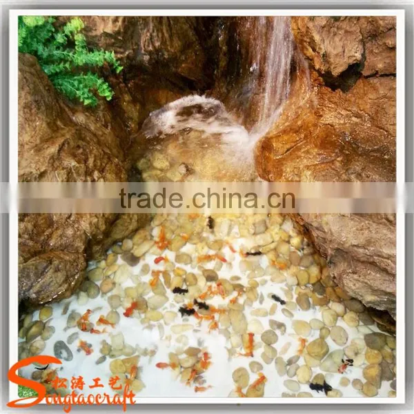 Competitive Prices Look Natural Fountain Garden Large Outdoor Water Fountains Fake Fiberglass Outdoor Fountain photo-2