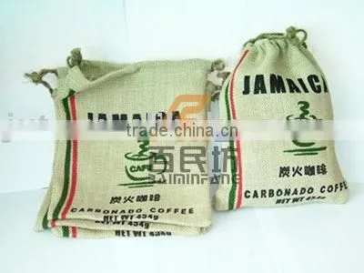 Screen Printing Jute Handbag, Shopping Bag photo-4