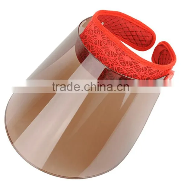 The Summer Sun Hat PVC Protection Caps Outdoor Cycling Block Face Big Brim photo-2