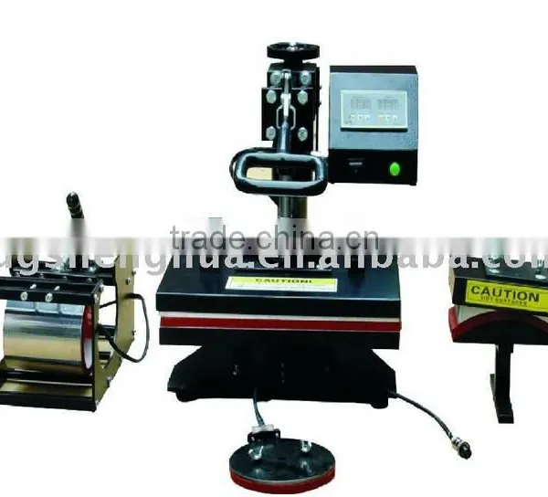 4 in 1 Heat Press Transfer Machine, Sublimation 4 in 1 for Printing Thirt Mug Plate Cap photo-6