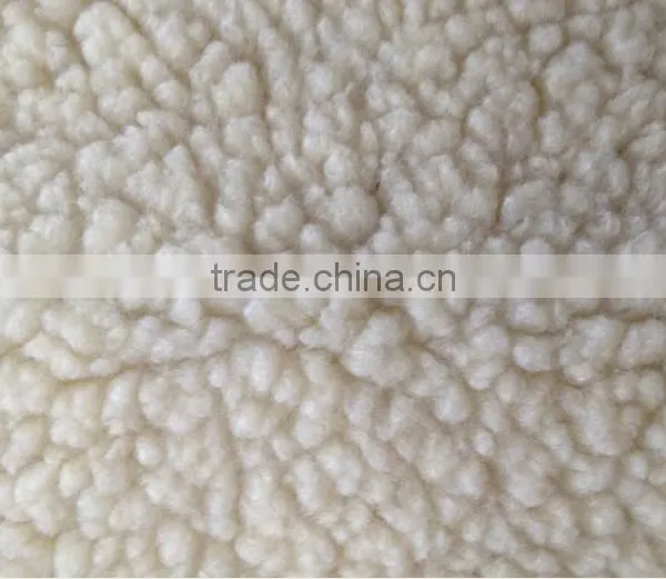 100 Polyester Berber Fleece Textile Fabric,thick Polyester Berber Fleece photo-5