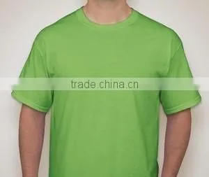 Plain Round Neck Tee Shirt/ Custom Your Design photo-2