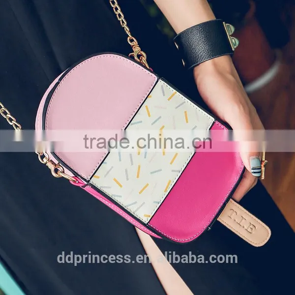 Summer Girls Clothing Mini Cheap T-shirt Bag 3 Colors Food Fancy Lazy Bag photo-5