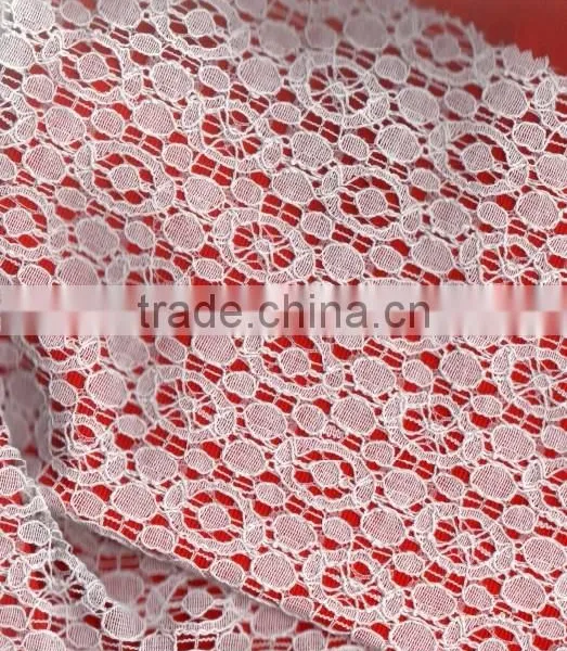 R&H Dress/decoration/bra Lace Trim Polyester Laces Fabric For Wedding George Lace Fabric African photo-4