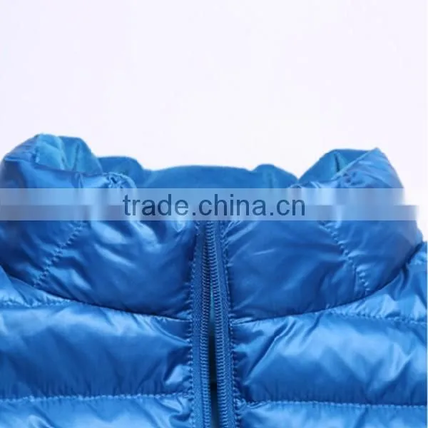 2015 New Design Portable Spring Gilet Men With Stand Up Collar photo-3