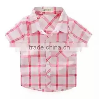 2016 Baby Clothes Cheap Custom Wholesale China Plaid Fashion Thicken Clothing Winter Boys Short Sleeve Polo T-shirt photo-5