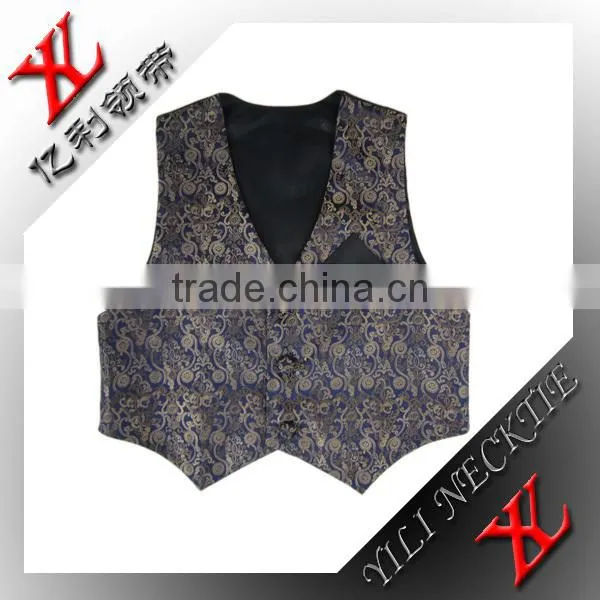 OEM service 100% Polyester Jacquard Vest for Child