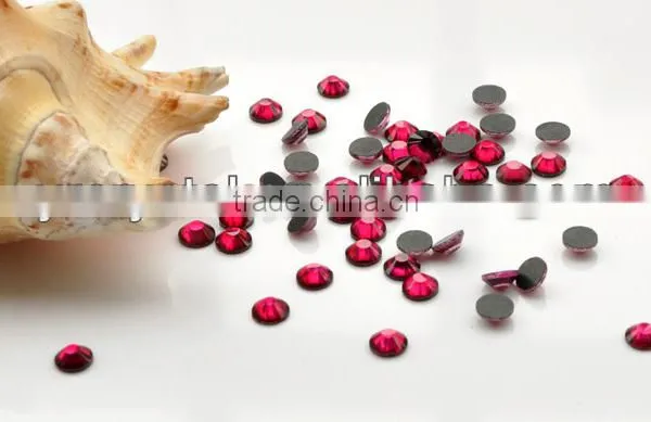 Flat Back Glass Rhinestones Hot Fix photo-3